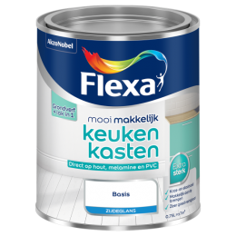 FlexaMooiMakkelijkKeukenkastenZijdeglans-OpKleurGemengd-075L
