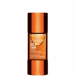 2xClarinsSelfTanRadiance-plusGoldenGlowBoosterForFace15ml