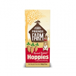 8xTinyFriendsFarmRusselHoppiesWortelPeterselie100gr