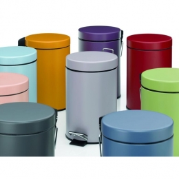 MonacoPedaalAfvalemmer-3liter-Roze-Kela