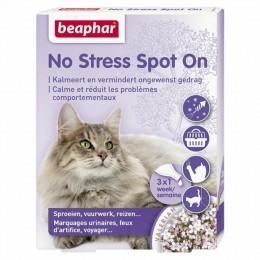 6xBeapharNoStressKatSpotOn3pipetten