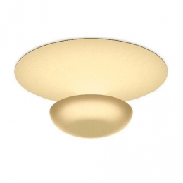 VibiaFunnel2012plafond-enwandlamp22LEDsmallGoldLeaf