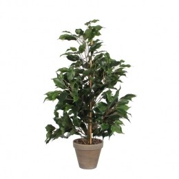 MicaDecorationsFicusExoticaKunstplantinBloempot60cm