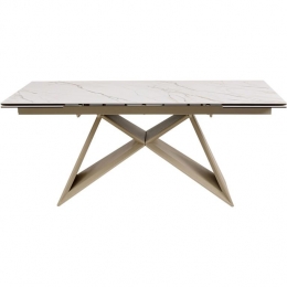KareDesignNellyUitschuifbareEettafel260x90cmwit