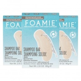 3xFoamieShampooBarShakeYourCoconutsNormaalHaar