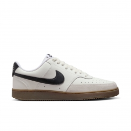 NikeCourtVisionLowSneakersWitZwartLichtbruin