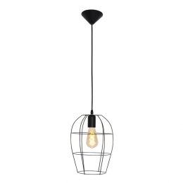 Mexlite-hanglamp-Minimalics-zwart-metaal-15cm-E27-