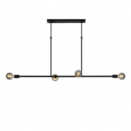 AtmoozHanglampWoonkamerZwartDotsL