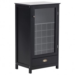 Beliani-CERES-Wijnkast-Zwart-MDF