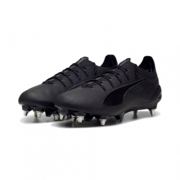 PUMAUltra5UltimateIJzeren-NopVoetbalschoenenSGZwartWit
