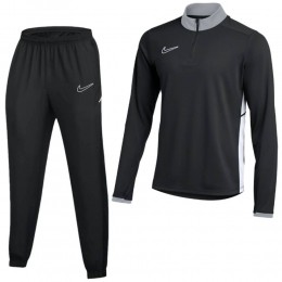 NikeAcademy25Trainingspak14-ZipZwartGrijsWit