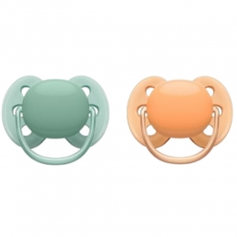 PhilipsAventFopspeenUltraSoft0-6mndGroenOranje2stuks