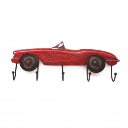 KinderkapstokRaceautoRood