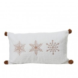 KussenpolyesterL50b30h8cmwitDecoris-Decoris