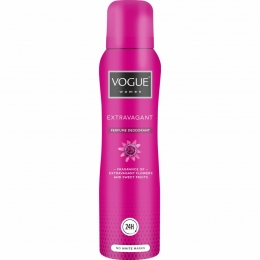 3xVogueExtravagantParfumDeodorant150ml