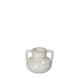 Kandelaarfijnaardewerkwit11x11x9cmHDCollection-Hdcollection