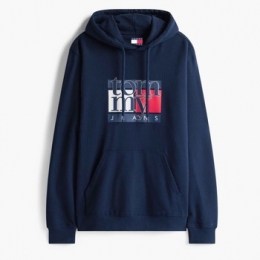 SweaterTommyJeansTJMREGRWBFLAGHOODIE