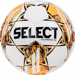 SelectNumero10v23VoetbalMaat3WitOranjeZwart