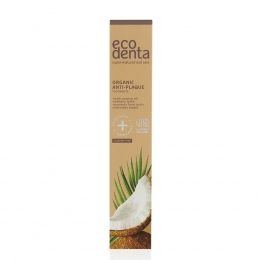 4xEcodentaTandpastaOrganicCoconut75ml