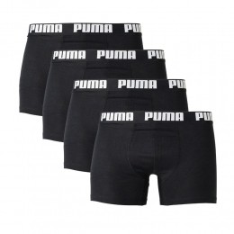 PUMABoxershortsEveryday4-PackZwartLichtgrijs