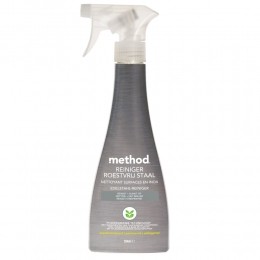 6xMethodRoestvrijstaalreiniger354ml