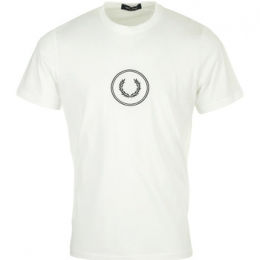 T-shirtKorteMouwFredPerryCircleBrandingT-Shirt