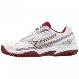 MizunoBREAKSHOT4CCTennisschoenenWitCabernetPapyrusDamesMaat43