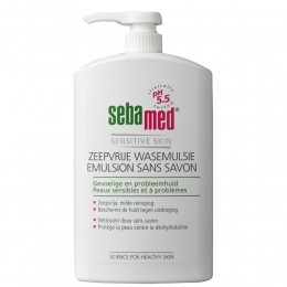 2xSebamedZeepvrijeWasemulsiePomp1000ml