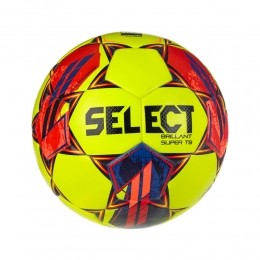 SelectBrillantSuperTBv23VoetbalMaat5GeelFelroodZwart