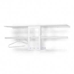 SPINDERDESIGNLUNOSMALL100Wandkapstok-Wit
