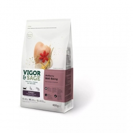 VigorSageKattenvoerKittenWell-BeingWolfberry400gr
