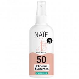 NaifBabyKidsMineraleZonnebrandSpray0parfumSPF50100ml