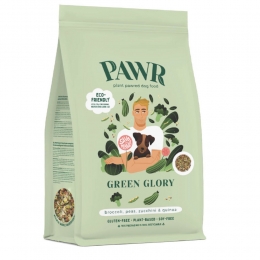9xPAWRPlantaardigHondenvoerGreenGlory750gr