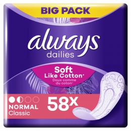 4xAlwaysInlegkruisjesTwistFlexNormal58stuks