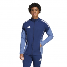 adidasTiro25CompetitionTrainingsjackDonkerblauwWit
