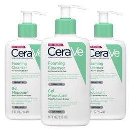 3xCeraVeSchuimendeReinigingsgel236ml