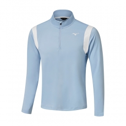 MizunoBreezeElite14ZipBlauwbellHerenMaatS