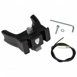 Ortlieb-HandlebarMounting-SetE-BikeNoLock-Stuurhouderzwartgrijs