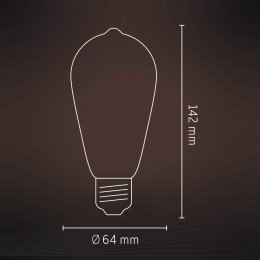 CalexSmartRustiekE27ST64LED49WDraadRGBW