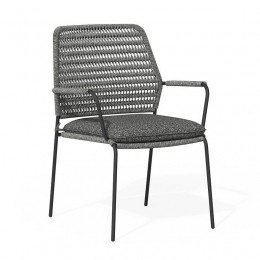 DavidDiningTuinstoelCharcoal-Tierraoutdoor