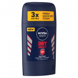 3xNIVEAMenDeodorentStickDryImpact50ml