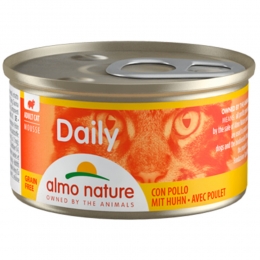24xAlmoNatureDailyMenuMousseKattenvoerNatKip85gr