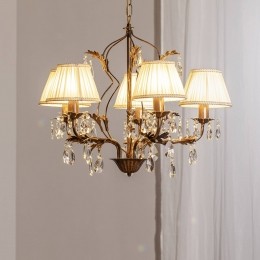 ONLIKroonluchterKaren5-lampsbrons