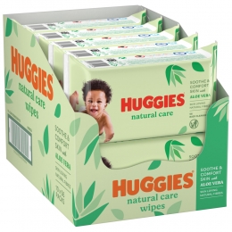 10xHuggiesBillendoekjesNaturalCare10x56560stuks