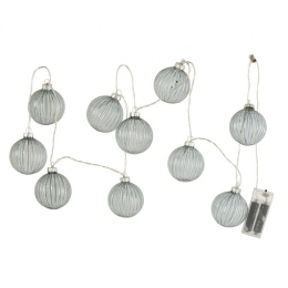 J-Lineslinger10BallenGeribbeld-glas-donkergrijs-LEDlichtjes
