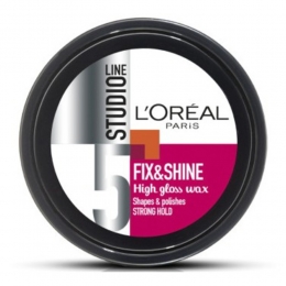 3xLOralStudioLineFixShineShiningWax75ml
