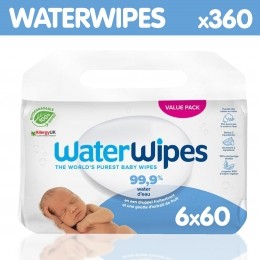 WaterWipes-Billendoekjes-Gevoeligehuid-6x60stuks-Plasticvrij