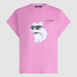 T-shirtKorteMouwKarlLagerfeldIKONAQUARELLECLOOSET-S