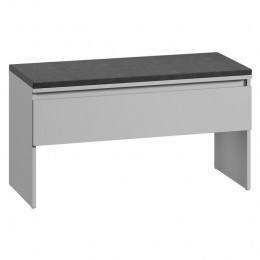 Meubella-SchoenenkastSantiago-Grijs-92cm-Metklep