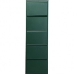 SchoenenkastCarusogroen5ladenKareDesign